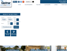 Tablet Screenshot of lamirada-hotel.com